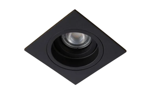 Светильник точечный EMBED 22959/01/30 Lucide чёрный 1 лампа, основание чёрное в стиле современный  фото 2